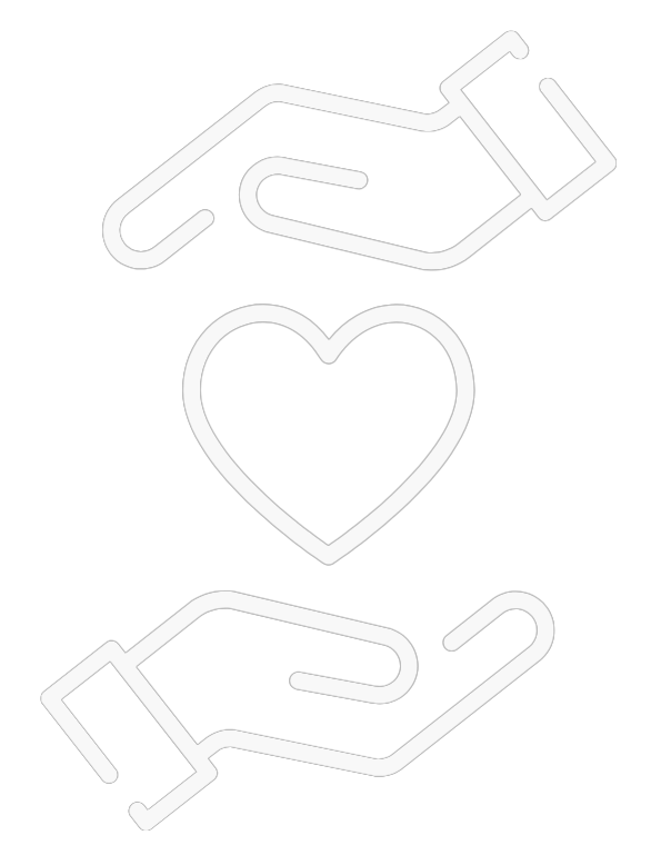 hand with hart emoji